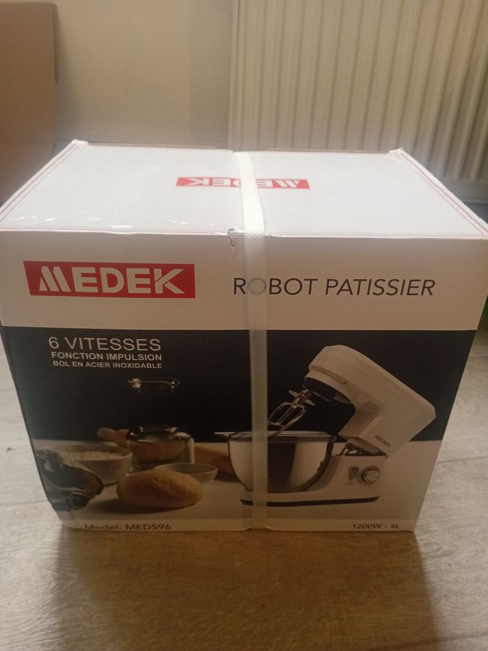 Robot Pâtissier Medek 6 Vitesses 4L - photo numéro 6