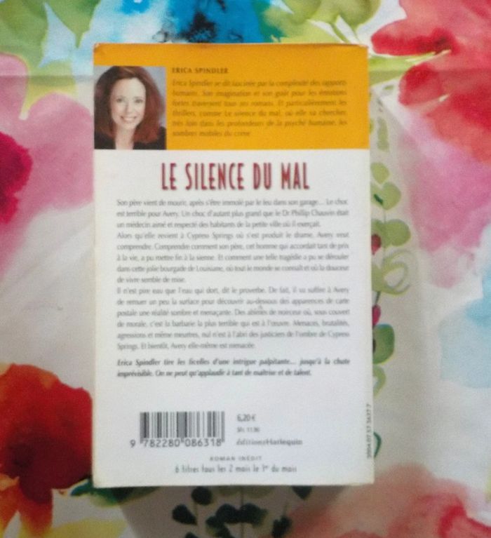 Le silence du mal de Erica Spindler Harlequin Best Sellers n°200 - photo numéro 2