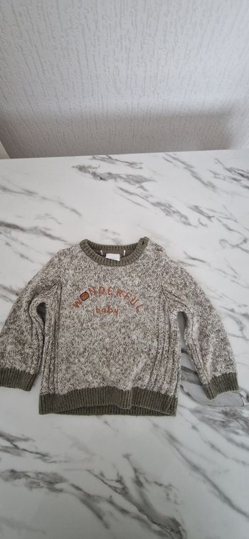 Pull hiver 24 mois