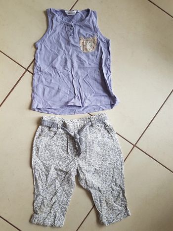 Tenue été fille taille 4 ans