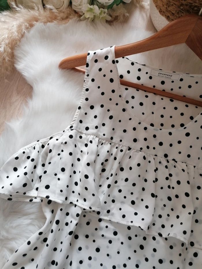 Jolie blouse Promod taille M - photo numéro 2