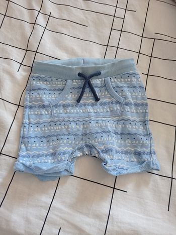 Short bleu 9 mois h&m