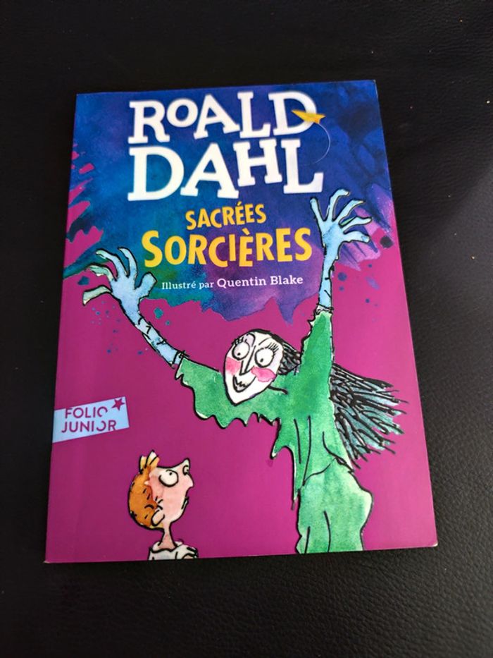 Livre sacrées sorcières de Roald Dahl