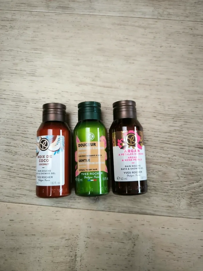 Lot de 3 flacons Yves rocher
