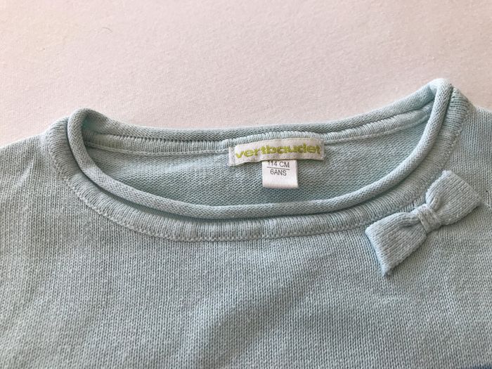 Robe Tricot Dégradée de Bleu - photo numéro 3