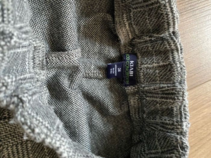 Lot 2 pantalons gris doublé polaire et à carreaux - photo numéro 4