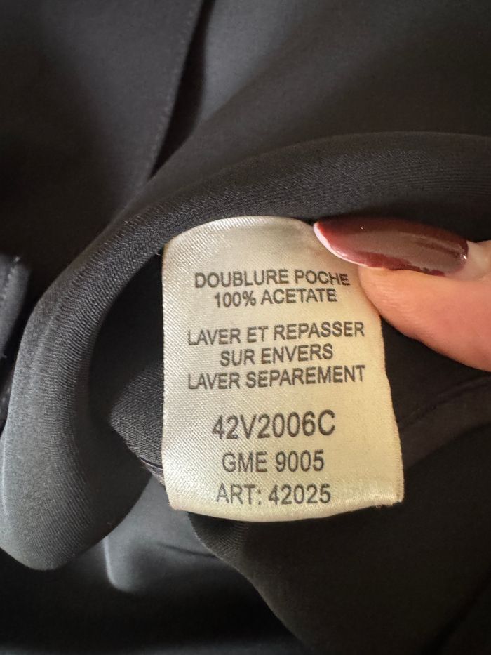 Veste de tailleur noire Christine Laure taille 44 - photo numéro 7