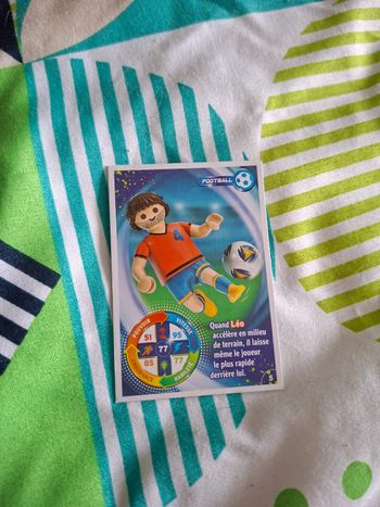 Carte playmobil football 5