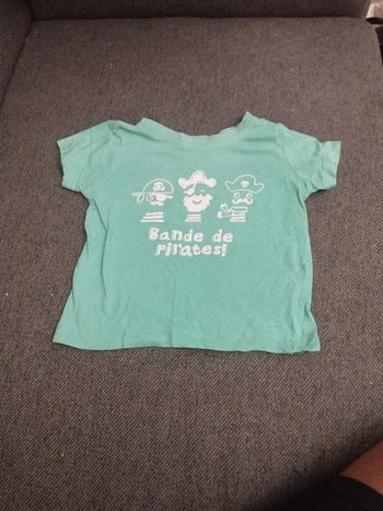 T shirt manches courtes 18 mois