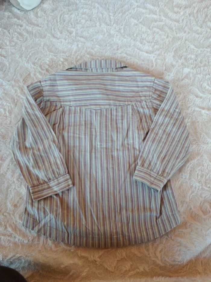Ensemble (salopette velours+chemise) Garçon 18 mois Arty Baby Dpam - photo numéro 17