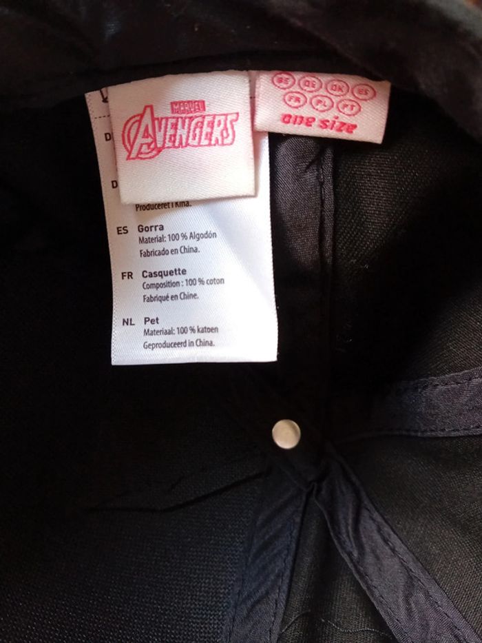 Casquette Marvel Avengers - photo numéro 3