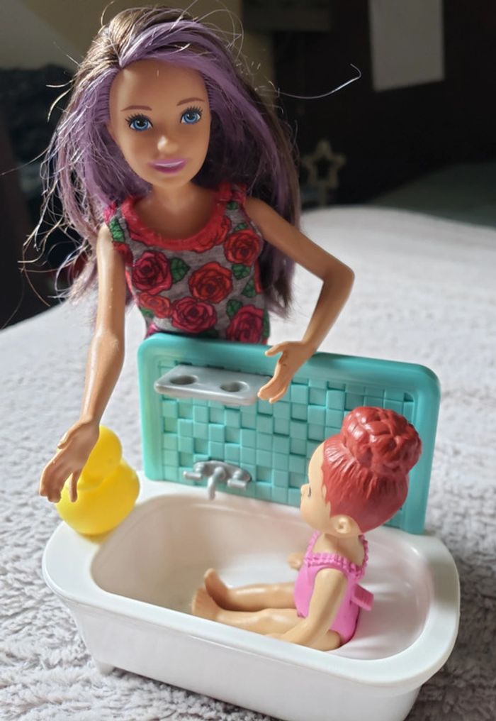 Skipper baby sitter : l´heure du bain