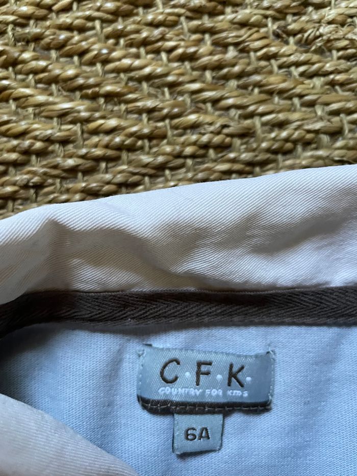 Beau polo garçon CFK 6 ans - photo numéro 2