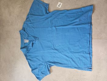 Polo bleu ciel taille XL