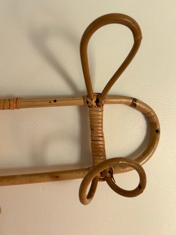 Patère rotin pour chambre bébé - photo numéro 3