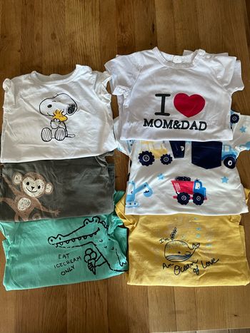 Lot 6 pyjamas manches courtes