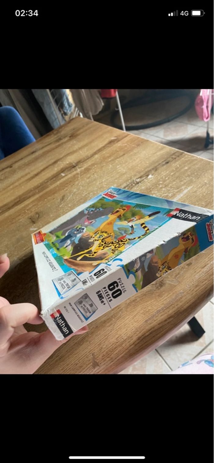 Puzzle roi lion - photo numéro 2