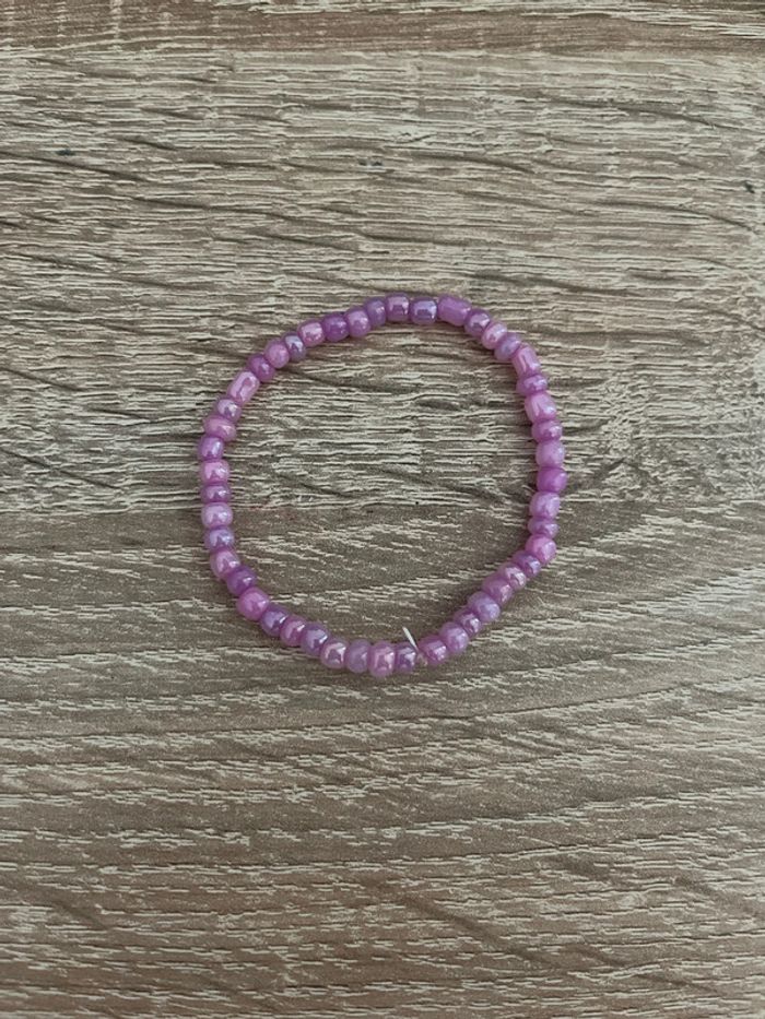 Ensemble 8 bagues + bracelet en perles - photo numéro 2