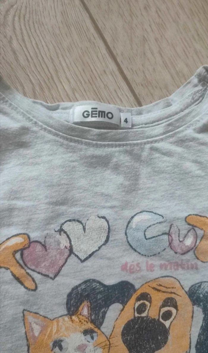 T shirt ML 4 ans - photo numéro 2