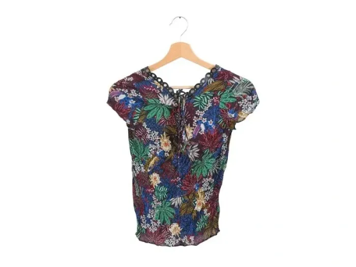 C58 blouse fleurie IKKS 38 - photo numéro 2