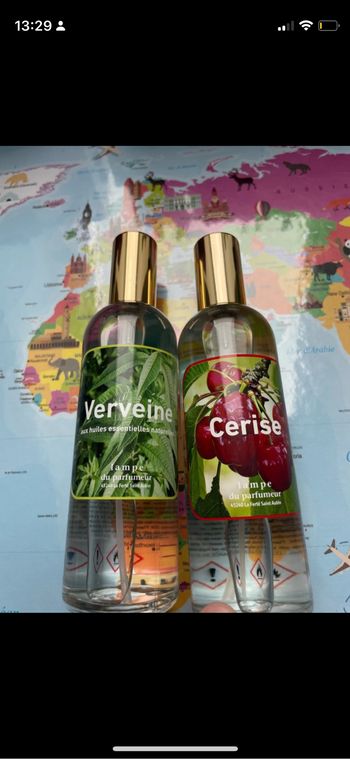 Lots 2 flacons vaporisateurs d’ambiance neuf