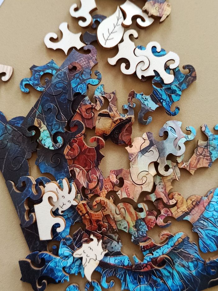 Puzzle en bois singe QuordlePuzzles ju - photo numéro 6