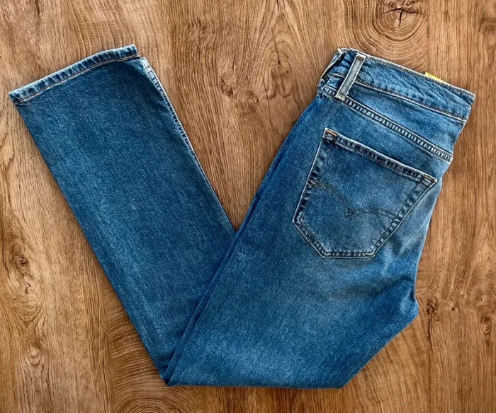 Jean/pantalon bleu Levi's 511 pour homme, taille : W 28 L 32 (38 taille française) - photo numéro 3