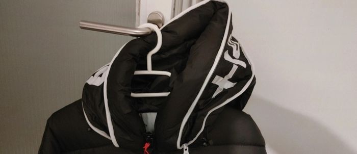 Doudoune Helvetica XXL Neuve a capuche Black Trevor - photo numéro 7