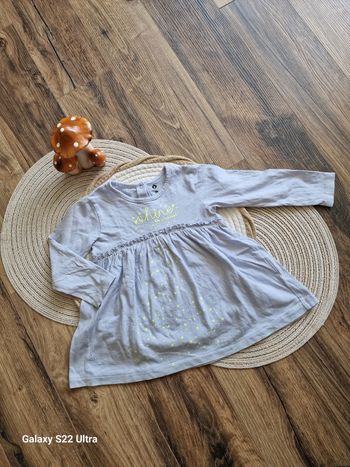 Robe manches longues Grain de Blé – Taille 18 mois