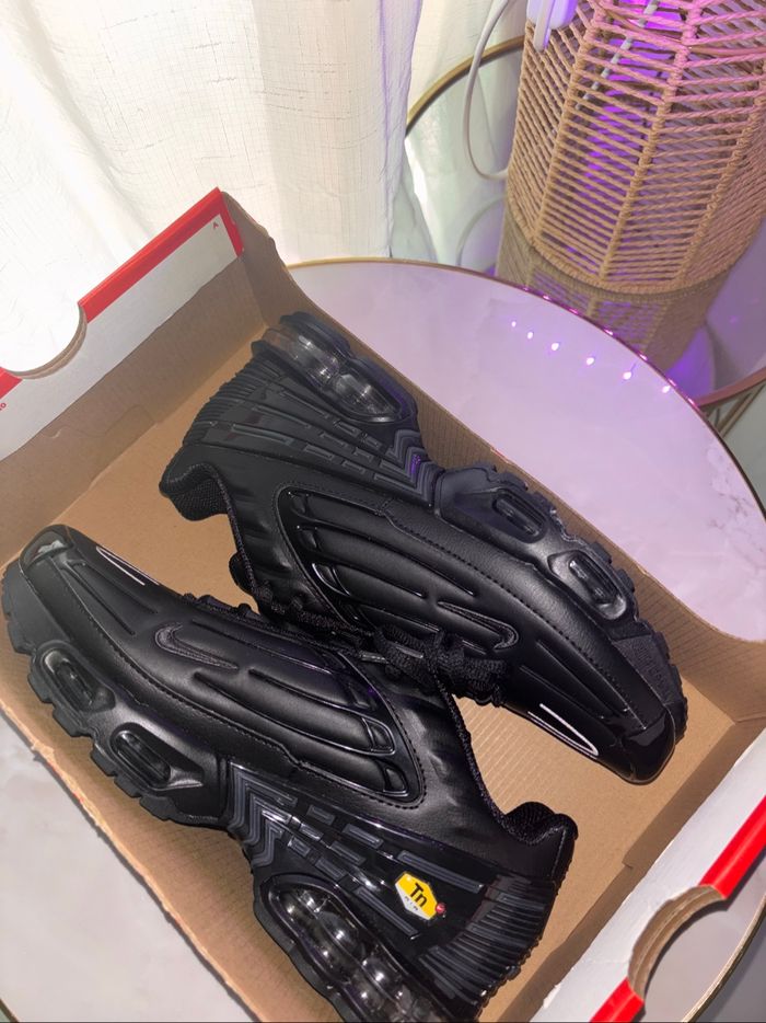 Nike Air Max Plus 3 Leather Black – Neuf avec boîte - photo numéro 9