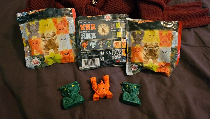 Collection mini creatures