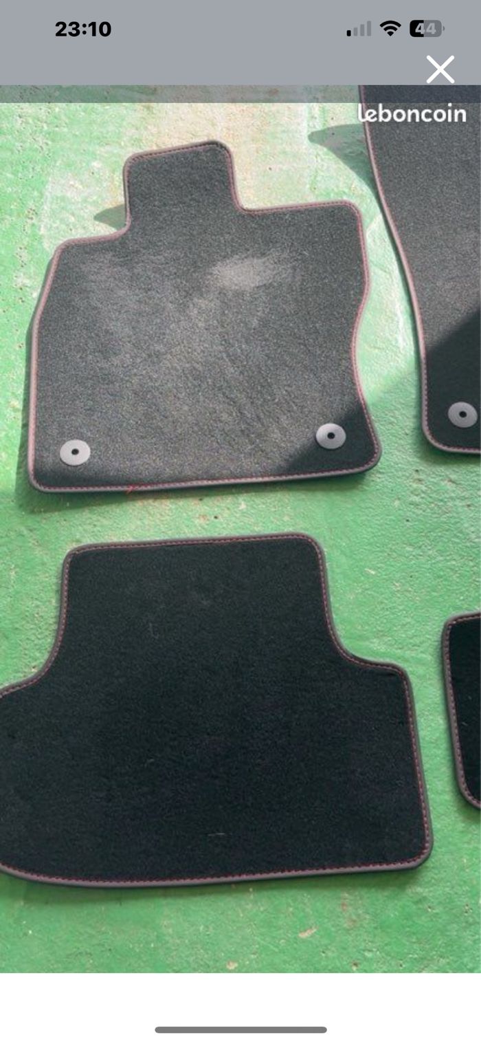 Tapis velours x4 - photo numéro 3