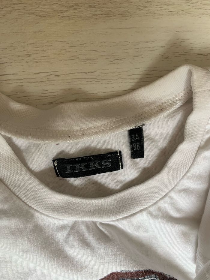 T Shirt manches longues IKKS 3 ans - photo numéro 3