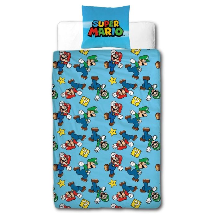 Housse de couette + Taie Super Mario - Nintendo - NEUF - photo numéro 2