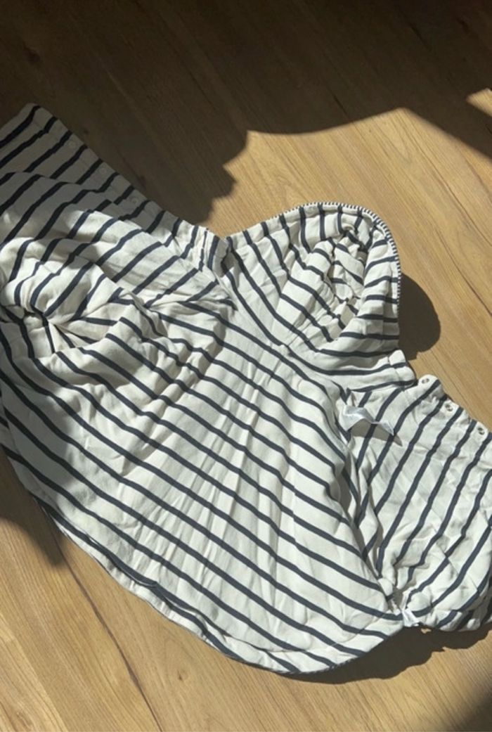 Cape réversible petit bateau