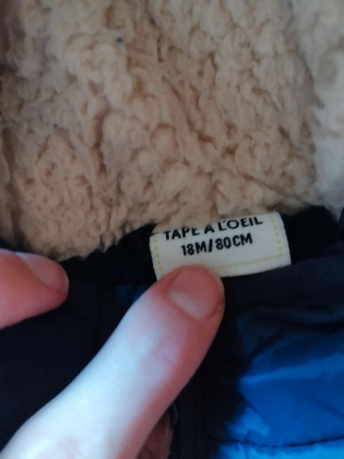 Manteau type doudoune tao 18 mois - photo numéro 2