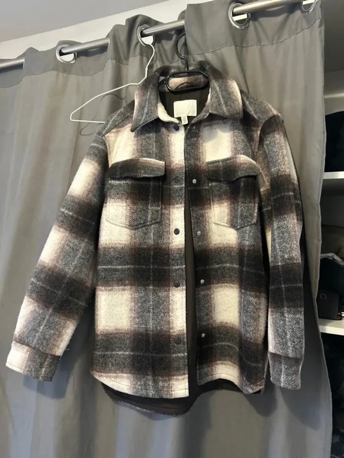 Veste sur chemise femme XS h&m