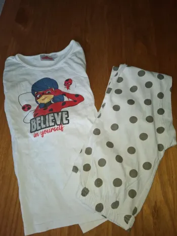 Pyjama en coton Miraculous 10 ans