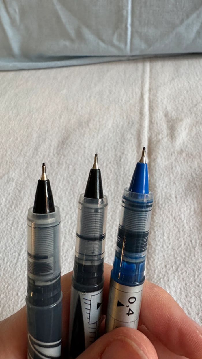 Ensemble de 3 stylos bleu et noir Paper mate, CA1 - photo numéro 4