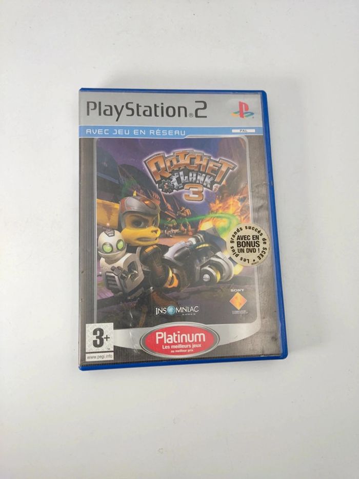 Clé à Cliquet & Clank 3 Platinum PS2 (Fr) sans notice - photo numéro 6