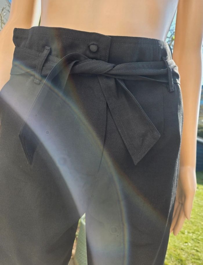 Pantalon cigarette noir taille M - photo numéro 3