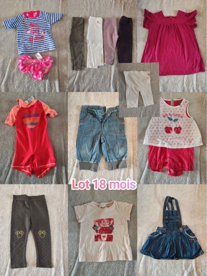 Lot 18 mois printemps été