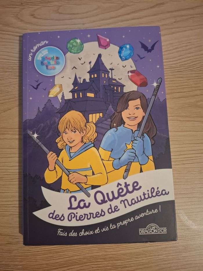 Livre La quête des pierres de Nautiléa