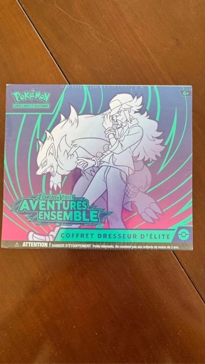 Lot 3 Etb aventure ensemble EV9 FR Pokémon - photo numéro 2