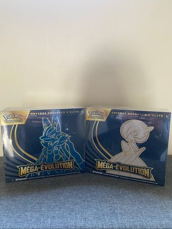 Pokémon Lot 2 Etb • Lucario & Gardevoir • ME01