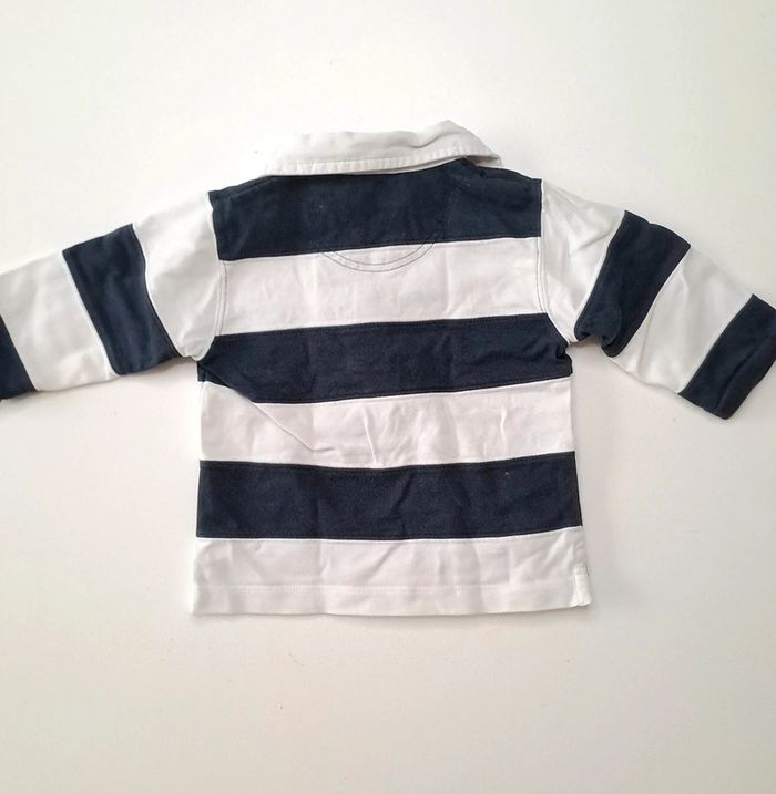 Polo rayé 12 mois - photo numéro 3