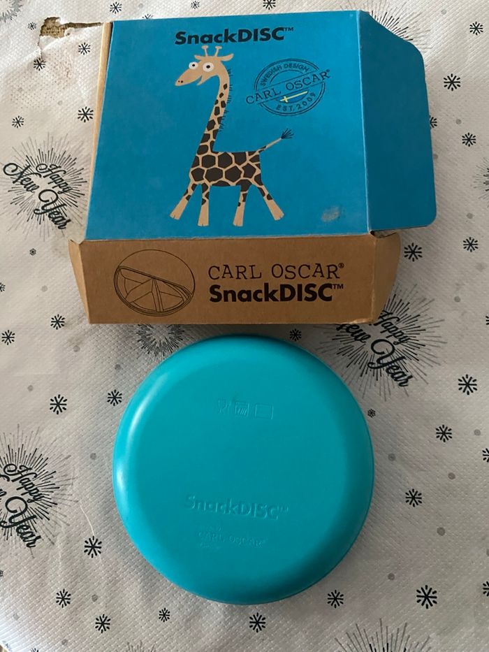 Boîte à goûter Snackdisc Carl oscar neuve - photo numéro 3