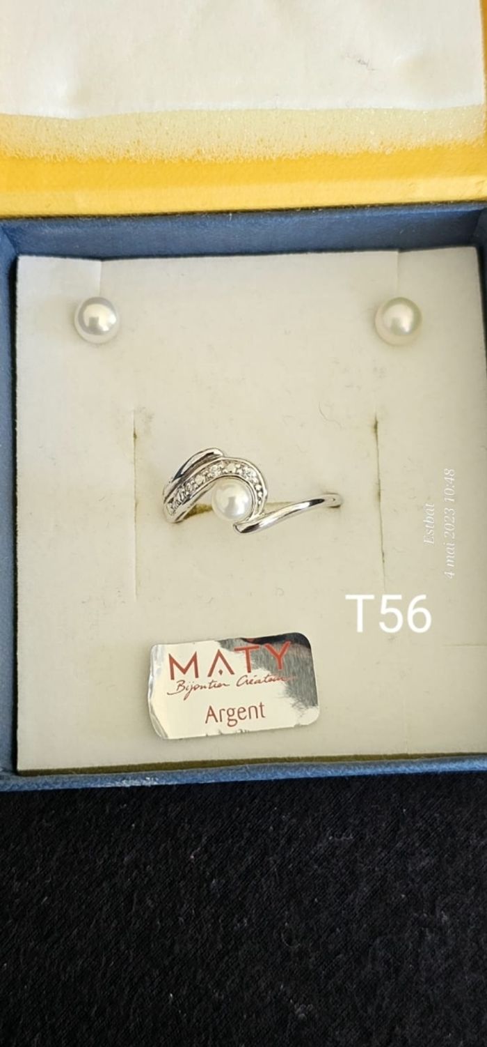 Ensemble bague argent T56 - photo numéro 2