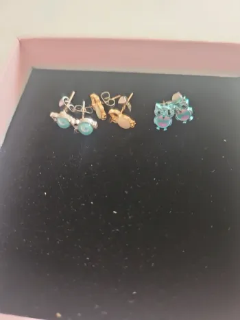 Lot de 3 paires de boucles d'oreille chouette claire's