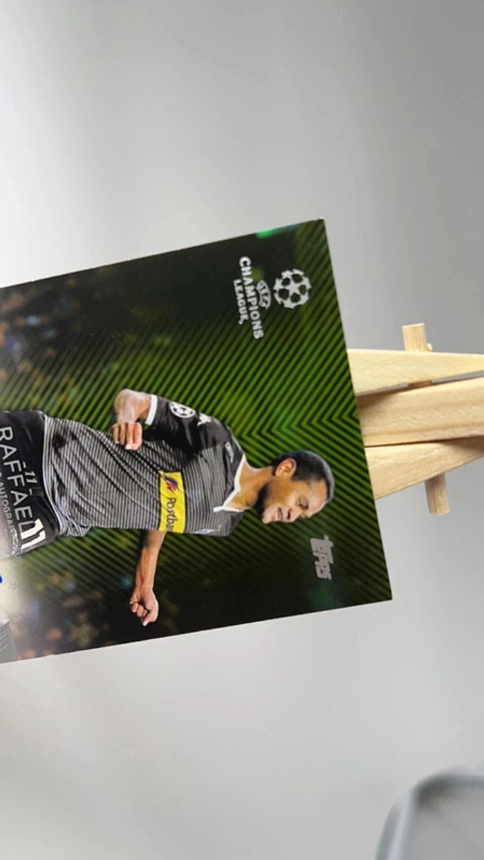 2015-16 Topps UCL Showcase Auto Raffael #CLA-R Auto - photo numéro 3